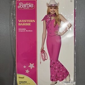 Barbie Western Pink Costume for Kids